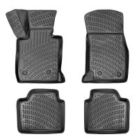 Πατάκια Σκαφάκια 3D Από Λάστιχο TPE Για BMW 4 series F32/F33 2013- / F36 Grand Coupe 2014- Μαύρο 4 Τεμάχια