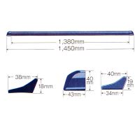 ΣΠΟΙΛΕΡ / ΑΕΡΟΤΟΜΗ CARBON 1,38m