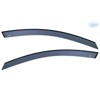 ΖΕΥΓΑΡΙ ΜΠΡΟΣΤΙΝΟΙ ΑΝΕΜΟΘΡΑΥΣΤΕΣ ΓΙΑ TESLA MODEL 3 4D 2018+ ΕΞΩΤΕΡΙΚΟΙ ΑΥΤΟΚΟΛΛΗΤΟΙ ΑΠΟ ΕΥΚΑΜΠΤΟ ΧΥΤΟ ΑΚΡΥΛΙΚΟ ΓΥΑΛΙ (CAST ACRYLIC GLASS) DGA - 2 ΤΕΜ