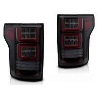 Πισινά Φανάρια Set Για Ford F150 MK13 14-20  Led Bar Dynamic Black Full Led