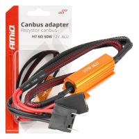 ΑΝΤΙΣΤΑΣΗ ΓΙΑ ΛΑΜΠΕΣ LED H7 12V 50W 6Ω (ΑΝΤΙΣΤΑΣΗ-ΨΕΥΤΗΣ-CANCELLER) AMIO - 1 τεμ.