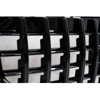 Μάσκα Για Mercedes-Benz GLB X247 19-23 Standard / Progressive / Style Panamericana Look Glossy Black/Night Package