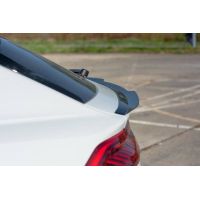 Αεροτομή Πορτ Παγκάζ Για Audi Q8 SUV 2018+ Piano Black Από Abs Πλαστικό