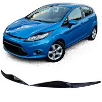 Φρυδάκια Μπροστινών Φαναριών Για Ford Fiesta 08-12 Evil Eye Μαύρο Γυαλιστερό 2 Τεμάχια