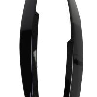 Φρυδάκια Μπροστινών Φαναριών Για VW Polo 6R 6C 09-17 Evil Eye Μαύρο Γυαλιστερό 2 Τεμάχια