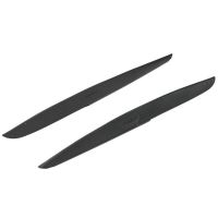 Φρυδάκια Μπροστινών Φαναριών Για VW Polo 6R 6C 09-17 Evil Eye Μαύρο Γυαλιστερό 2 Τεμάχια