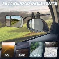 Καθρέπτες Εξωτερικοί Βοηθητικοί Πρόσθετοι Για Τροχόσπιτα 18.4x12.5cm Swiss Drive 2808326 2 Τεμάχια