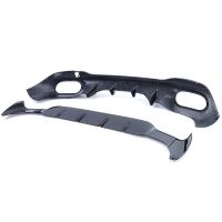 Diffuser Πίσω Προφυλακτήρα Για Mercedes-Benz CLA W118 C118 19+ CLA45 Amg Look Για Amg Sport Line Προφυλακτήρες Piano Black