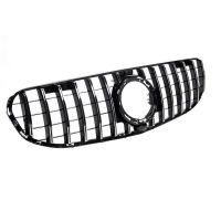 Μάσκα Για Mercedes-Benz GLC-Class X253 19+ Facelift Standard Προφυλακτήρα GTR Panamericana Design Μαύρο/Χρώμιο