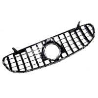 Μάσκα Για Mercedes-Benz GLC-Class X253 19+ Facelift Standard Προφυλακτήρα GTR Panamericana Design Μαύρο/Χρώμιο