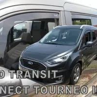 Ανεμοθραύστες Heko Για Ford Transit Connect / Tourneo II (2013+) - Φιμέ Χρώμα Σετ 4 Τεμάχια Εμπρός Και Πίσω 15336