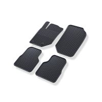 Λαστιχένια Πατάκια Geyer & Hosaja Για Peugeot 2008 2019+ 4 Τεμάχια Μαύρα 923/4C