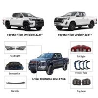 Body Kit Για Toyota Hilux Revo 2016-2019 Μετατροπή Σε Tundra 2021+ Look