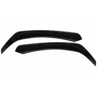 Splitters Μπροστινού Προφυλακτήρα Για Mercedes-Benz CLA W117 Facelift 16-18  Με Amg Line Προφυλακτήρα Piano Black 8 Τεμάχια