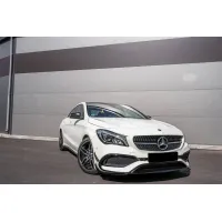 Splitters Μπροστινού Προφυλακτήρα Για Mercedes-Benz CLA W117 Facelift 16-18  Με Amg Line Προφυλακτήρα Piano Black 8 Τεμάχια