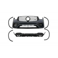 Body Kit Για Mercedes-Benz GLC SUV X253 Facelift 2020-2021 Amg Line GLC63sAmg Look Με Προφυλακτήρες, Μάσκα, Μπούκες