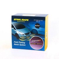 Μπροστινό Σύστημα Παρκαρίσματος PDC Με 4 Αισθητήρες 18,5mm Μαύρο Ματ Χρώμα Με Οθόνη LCD Steelmate PTS410M5-F