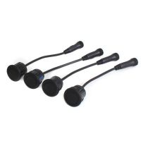 Μπροστινό Σύστημα Παρκαρίσματος PDC Με 4 Αισθητήρες 18,5mm Μαύρο Ματ Χρώμα Με Οθόνη LCD Steelmate PTS410M5-F