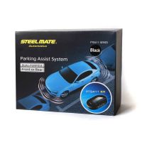 Σύστημα Παρκαρίσματος PDC Με 4 Αισθητήρες 16mm Εσωτερικούς Μαύρο Χρώμα Με Ήχο OEM Steelmate PTS411EX OEM