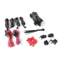 Σύστημα Παρκαρίσματος PDC Εμπρός-Πίσω Με 8 Αισθητήρες 18.8mm Μαύρο Χρώμα Keetec BS 810 LCD