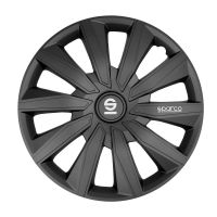 Τάσια Τροχών Milano 16'' μαύρο  4τμχ Sparco