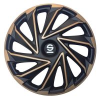Τάσια Τροχών Varese 14'' μαύρο-χρυσό 4τμχ Sparco