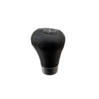 Πόμολο Λεβιέ Ταχυτήτων Bmw Με 5 Ταχύτητες Δερματίνη Μαύρο / Ασημί