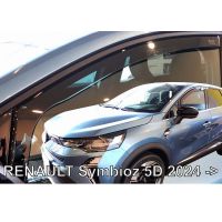 ΑΝΕΜΟΘΡΑΥΣΤΕΣ ΓΙΑ RENAULT SYMBIOZ 5D 2024+ ΖΕΥΓΑΡΙ ΑΠΟ ΕΥΚΑΜΠΤΟ ΦΙΜΕ ΠΛΑΣΤΙΚΟ HEKO - 2 ΤΕΜ.