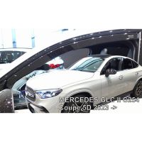 ΑΝΕΜΟΘΡΑΥΣΤΕΣ ΓΙΑ MERCEDES GLC COUPE II C254 5D 2023+ ΖΕΥΓΑΡΙ ΑΠΟ ΕΥΚΑΜΠΤΟ ΦΙΜΕ ΠΛΑΣΤΙΚΟ HEKO - 2 ΤΕΜ.