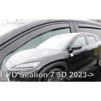 ΑΝΕΜΟΘΡΑΥΣΤΕΣ ΓΙΑ BBYD SEALION 7 5D 2023+ ΣΕΤ ΑΥΤΟΚΙΝΗΤΟΥ ΑΠΟ ΕΥΚΑΜΠΤΟ ΦΙΜΕ ΠΛΑΣΤΙΚΟ HEKO - 4 ΤΕΜ.