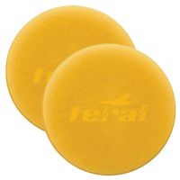 Σφουγγάρια Γυαλίσματος Detaling Pro Feral Applicator Pad Κίτρινο 12,5cm 2 Τεμάχια
