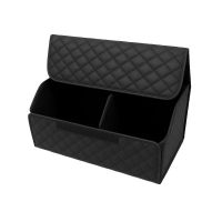 Θήκη Οργάνωσης Πορτ-Παγκάζ Αυτοκινήτου Μαύρη Δερματίνη 66x30x30cm