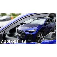 ΑΝΕΜΟΘΡΑΥΣΤΕΣ ΓΙΑ AUDI Q5 3 (GU) 5D 2024+ ΖΕΥΓΑΡΙ ΑΠΟ ΕΥΚΑΜΠΤΟ ΦΙΜΕ ΠΛΑΣΤΙΚΟ HEKO - 2 ΤΕΜ