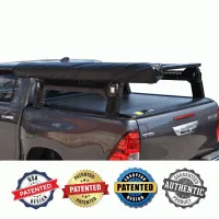 ΚΑΠΑΚΙ ΚΑΡΟΤΣΑΣ ΡΟΛΟ ΑΛΟΥΜΙΝΙΟΥ ΜΕ ROLL-BAR ΣΚΗΝΗΣ ΚΑΙ ΠΟΛΛΑΠΛΩΝ ΕΦΑΡΜΟΓΩΝ ΚΑΙ ΠΛΑΪΝΗ ΤΕΝΤΑ ΣΚΙΑΣΗΣ 270 ΜΟΙΡΕΣ TEK 2 MAX 9080 ROLL+RB 418 TENT+WA03-270-FAST TOYOTA HILUX REVO 2016+ & HILUX 2021+