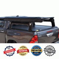 ΚΑΠΑΚΙ ΚΑΡΟΤΣΑΣ ΡΟΛΟ ΑΛΟΥΜΙΝΙΟΥ ΜΕ ROLL-BAR ΣΚΗΝΗΣ ΚΑΙ ΠΟΛΛΑΠΛΩΝ ΕΦΑΡΜΟΓΩΝ ΚΑΙ ΠΛΑΪΝΗ ΤΕΝΤΑ ΣΚΙΑΣΗΣ 270 ΜΟΙΡΕΣ TEK 2 MAX 9080 ROLL+RB 418 TENT+WA03-270-FAST TOYOTA HILUX VIGO 2005+&2011+