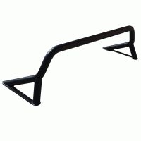 ROLL-BAR BLACK-INOX ΕΡΓΟΣΤΑΣΙΑΚΟΥ ΤΥΠΟΥ RB 416BL-INOX FORD RANGER T6 2012+, T7 2017+ & T8 2020+