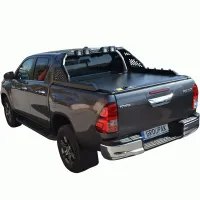 ΚΑΠΑΚΙ ΚΑΡΟΤΣΑΣ ΡΟΛΟ ΑΛΟΥΜΙΝΙΟΥ ΜΕ 4LED ROLL-BAR TEK 2 MAX 9080 ROLL+RB 431LED TOYOTA HILUX REVO 2016+ & HILUX 2021+