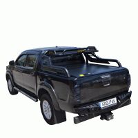 ΚΑΠΑΚΙ ΚΑΡΟΤΣΑΣ ΡΟΛΟ ΑΛΟΥΜΙΝΙΟΥ ΜΕ ROLL-BAR ΜΕ ΚΑΛΑΘΙ TEK 2 MAX 9080 ROLL+RB 424BL-BAS TOYOTA HILUX (VIGO) 2005+&2011+