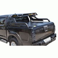 ΚΑΠΑΚΙ ΚΑΡΟΤΣΑΣ ΡΟΛΟ ΑΛΟΥΜΙΝΙΟΥ ΜΕ ROLL-BAR ΜΕ ΚΑΛΑΘΙ TEK 2 MAX 9080 ROLL+RB 424BL-BAS TOYOTA HILUX (VIGO) 2005+&2011+