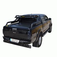 ΚΑΠΑΚΙ ΚΑΡΟΤΣΑΣ ΡΟΛΟ ΑΛΟΥΜΙΝΙΟΥ ΜΕ ROLL-BAR ΜΕ ΚΑΛΑΘΙ TEK 2 MAX 9080 ROLL+RB 424BL-BAS TOYOTA HILUX (VIGO) 2005+&2011+