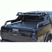 ΚΑΠΑΚΙ ΚΑΡΟΤΣΑΣ ΡΟΛΟ ΑΛΟΥΜΙΝΙΟΥ ΜΕ ROLL-BAR ΜΕ ΚΑΛΑΘΙ TEK 2 MAX 9080 ROLL+RB 424BL-BAS TOYOTA HILUX (VIGO) 2005+&2011+