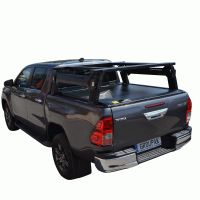 ΚΑΠΑΚΙ ΚΑΡΟΤΣΑΣ ΡΟΛΟ ΑΛΟΥΜΙΝΙΟΥ ΜΕ ROLL-BAR ΣΚΗΝΗΣ ΚΑΙ ΠΟΛΛΑΠΛΩΝ ΕΦΑΡΜΟΓΩΝ TEK 2 MAX 9080 ROLL+RB 418 TOYOTA HILUX REVO 2016+ & HILUX 2021+