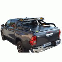 ΚΑΠΑΚΙ ΚΑΡΟΤΣΑΣ ΡΟΛΟ ΑΛΟΥΜΙΝΙΟΥ ΜΕ ROLL-BAR ΜΕ ΚΑΛΑΘΙ TEK 2 MAX 9080 ROLL+RB 424BL-BAS TOYOTA HILUX REVO 2016+ & HILUX 2021+