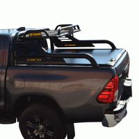 ΚΑΠΑΚΙ ΚΑΡΟΤΣΑΣ ΡΟΛΟ ΑΛΟΥΜΙΝΙΟΥ ΜΕ ROLL-BAR ΜΕ ΚΑΛΑΘΙ TEK 2 MAX 9080 ROLL+RB 424BL-BAS TOYOTA HILUX REVO 2016+ & HILUX 2021+