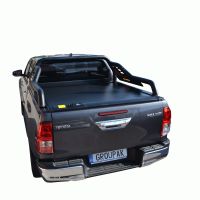 ΚΑΠΑΚΙ ΚΑΡΟΤΣΑΣ ΡΟΛΟ ΑΛΟΥΜΙΝΙΟΥ ΜΕ SPORT ROLL-BAR TEK 2 MAX 9080 ROLL+RB 424BL TOYOTA HILUX REVO 2016+ & HILUX 2021+
