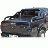 ΚΑΠΑΚΙ ΚΑΡΟΤΣΑΣ ΡΟΛΟ ΑΛΟΥΜΙΝΙΟΥ ΜΕ SPORT ROLL-BAR TEK 2 MAX 9080 ROLL+RB 424BL TOYOTA HILUX (VIGO) 2005+&2011+