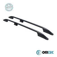 Μπάρες Οροφής Railing Για Mercedes-Benz Citan 2013-2021 MVN W415 /Renault Kangoo 2008-2021 MVN FC Μαύρες 2 Τεμάχια