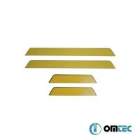 Διακοσμητικά Εσωτερικά Μασπιέ Πόρτας Flexil Για Peugeot 208 12-24 & Universal 4 Τεμάχια