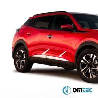 Τριμ Πόρτας Χρωμίου Για Peugeot 2008 2020+ SUV P24