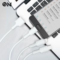 Καλώδιο Φόρτισης USB 3 Σε 1 Για Lightning Micro Type-c Λευκό 120cm ON Mobile Accessories 1 Τεμάχιο